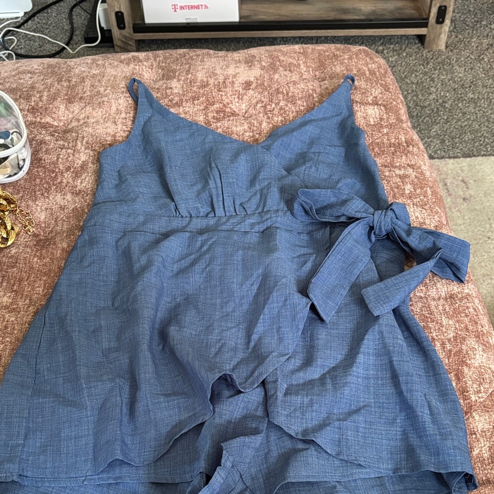 Blue Women's Jumpsuit